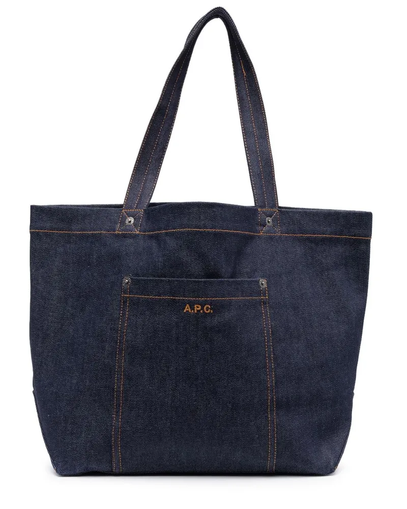 A.P.C. Thais Handtasche Blau