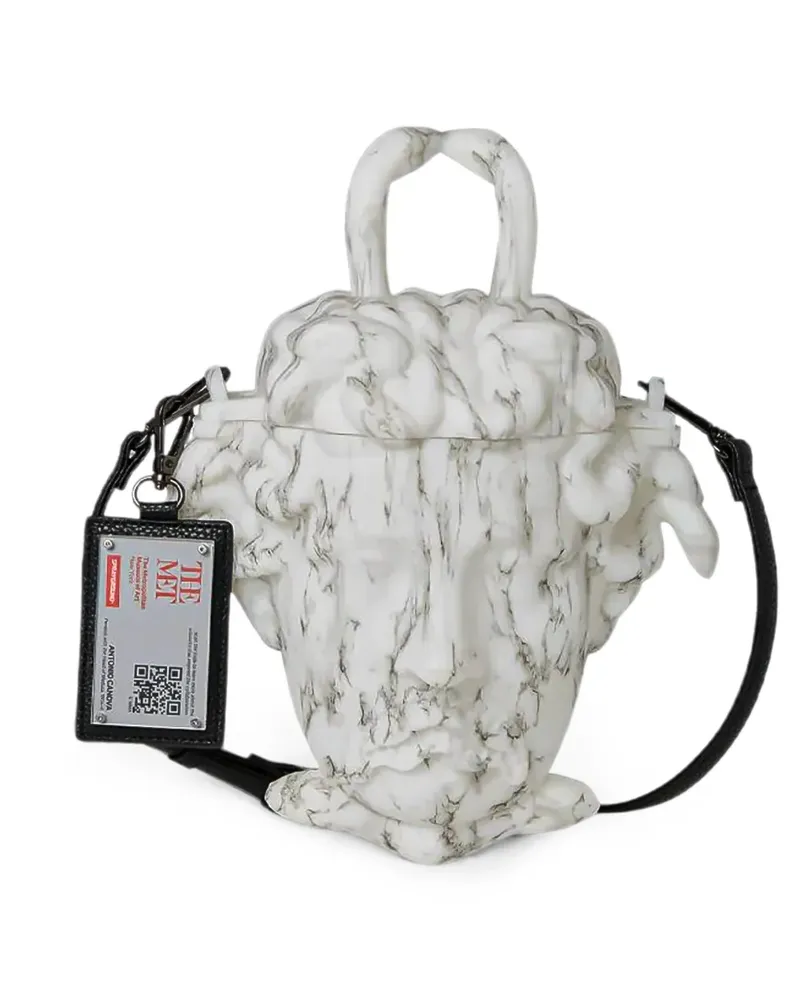 Sprayground x The Met Canova Medusa tote bag - Weiß Weiß