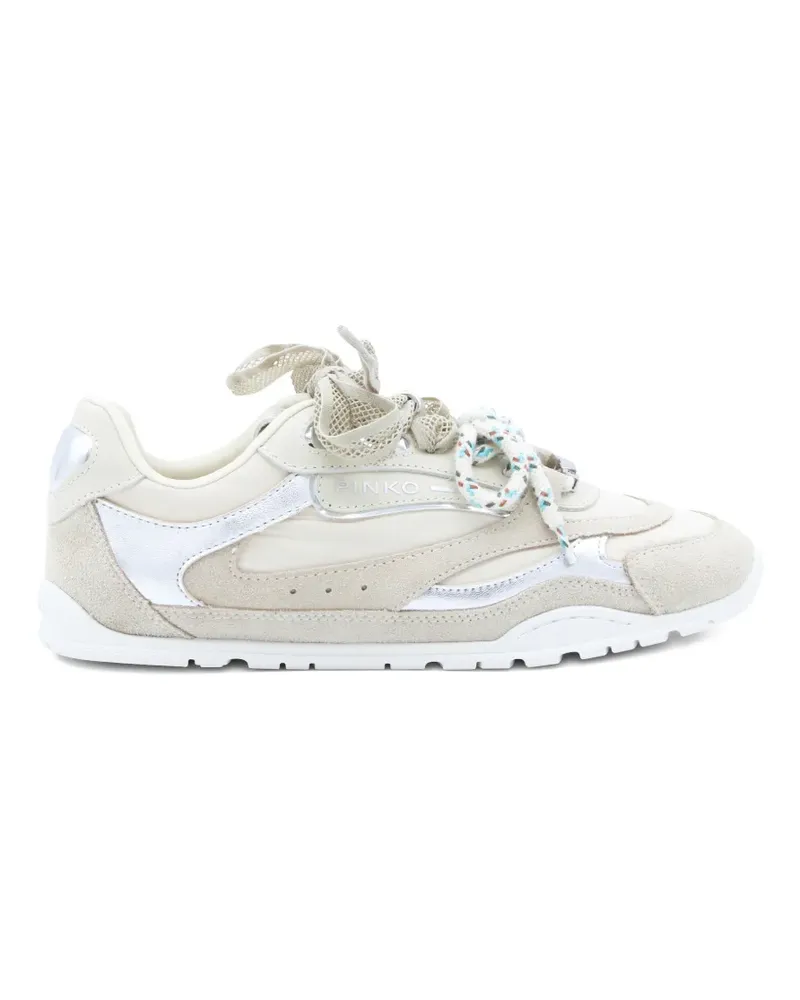 Pinko rope-lace sneakers - Nude Nude