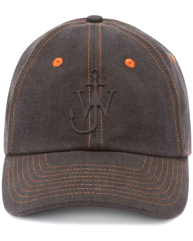 J.W.Anderson Jeans-Baseballkappe mit Anker-Patch - Violett Violett