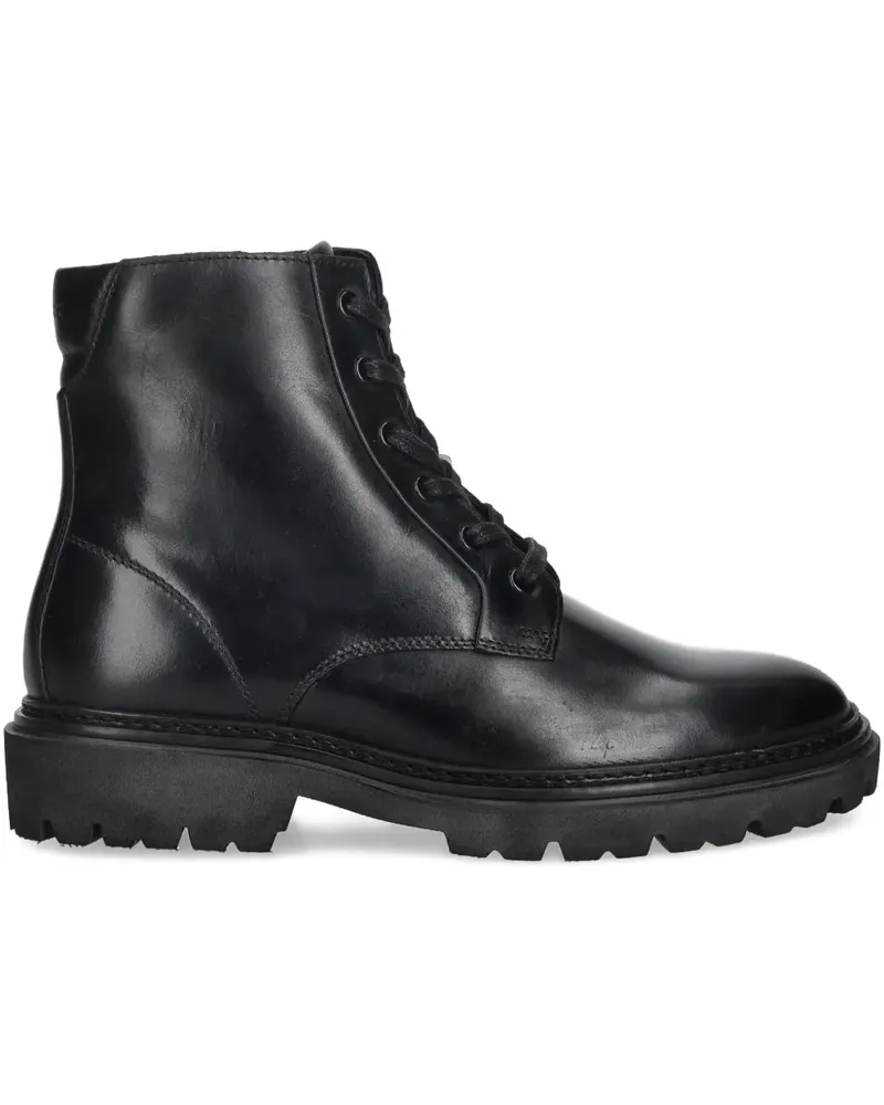 Gant lace-up lug-sole boots - Schwarz Schwarz