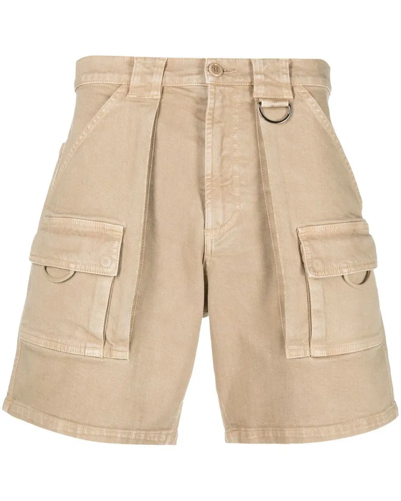 Moschino Cargo-Shorts mit D-Ring-Detail Braun