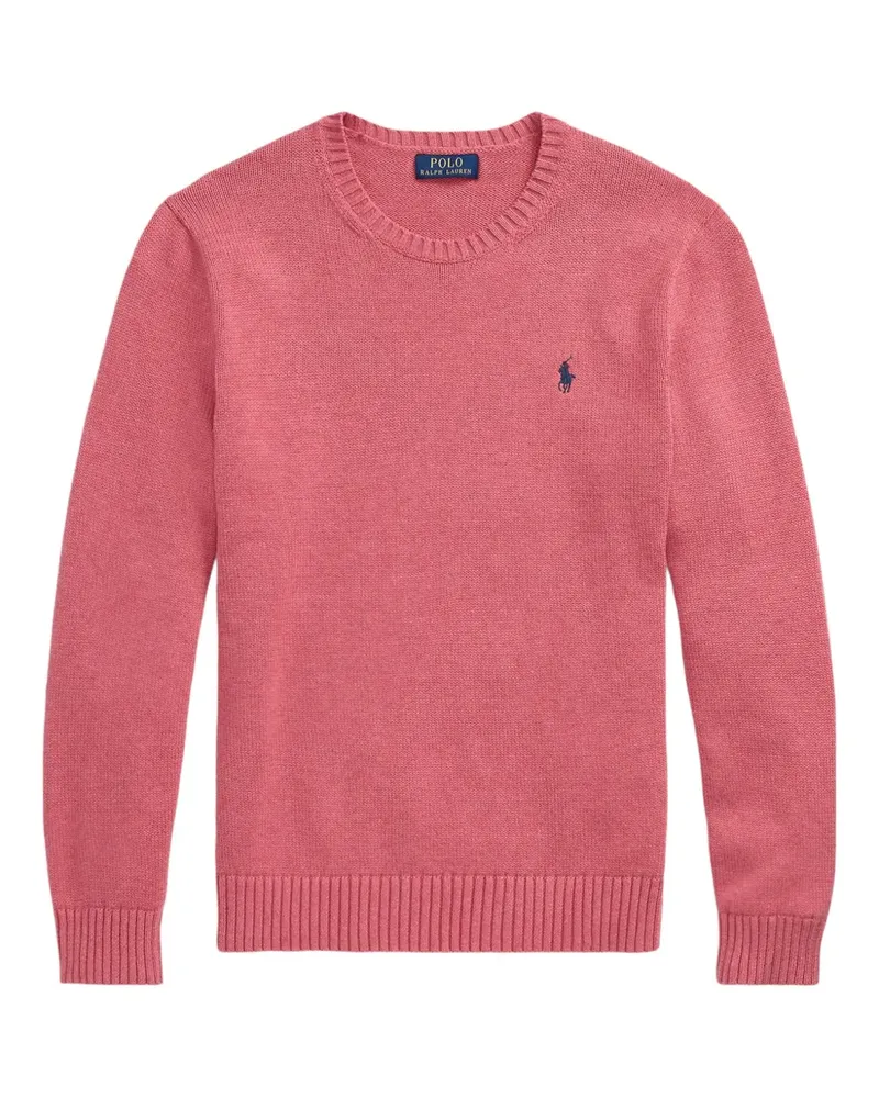 Ralph Lauren Pullover mit Polo Pony-Stickerei - Rosa Rosa