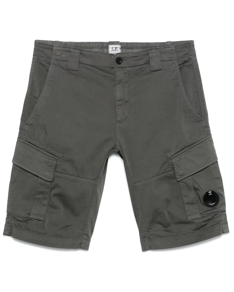 C.P. Company Cargo-Shorts aus Satin Grau