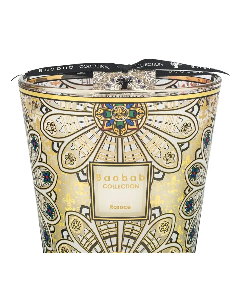 Baobab Collection Rosace Kerze (16cm) - Nude Nude