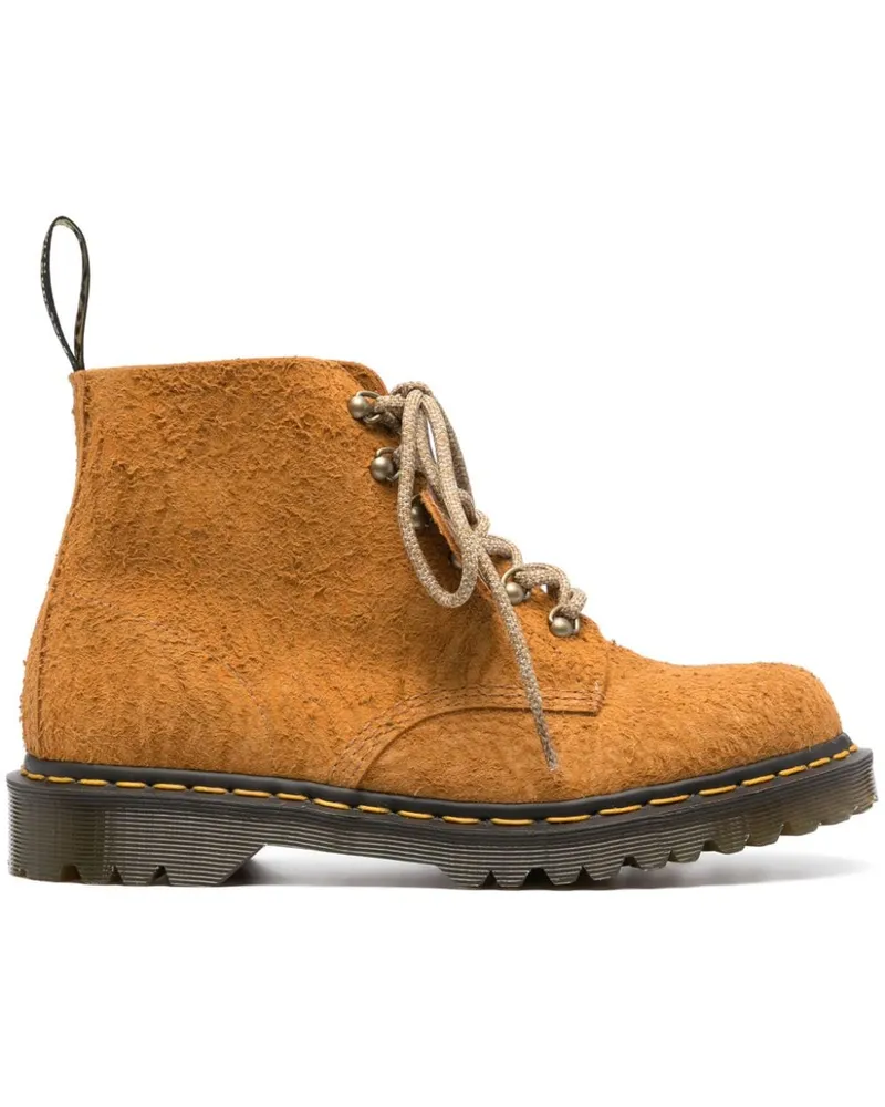 Dr.Martens 101 Schnürstiefel aus Wildleder Braun