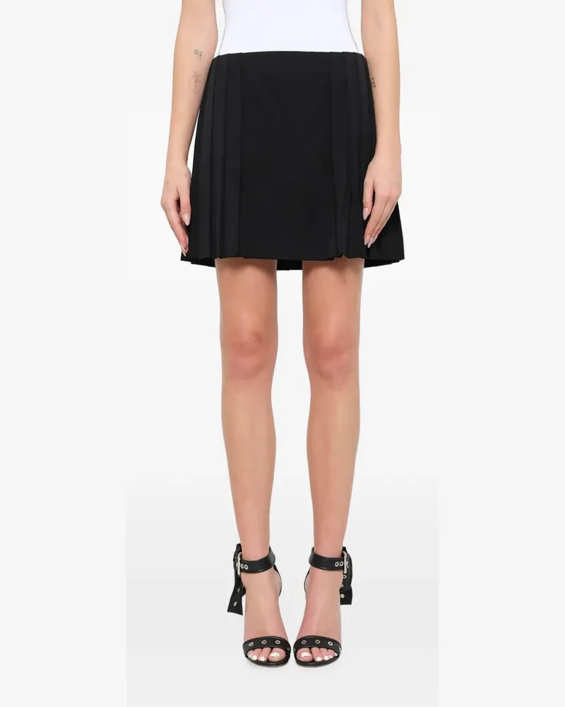 Alexander McQueen pleated skirt - Schwarz Schwarz