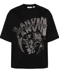 Lanvin x Future T-Shirt mit grafischem Print Schwarz