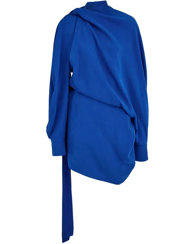 Ferragamo Asymmetrisches Minikleid - Blau Blau