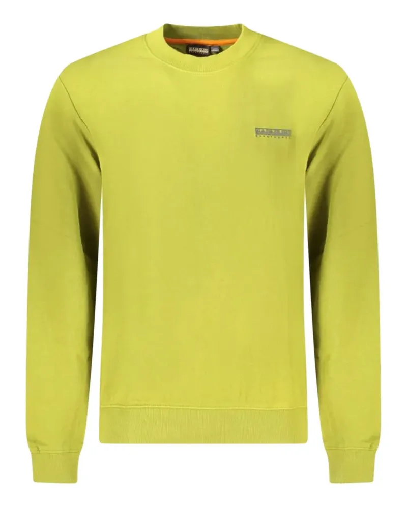 Napapijri Pullover mit Logo-Patch - Grün Grün