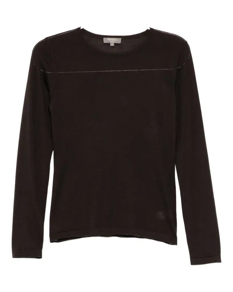 N.Peal Eden Oberteil - Braun Braun