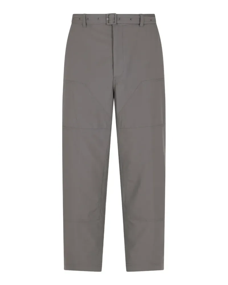 Thom Browne belt detail trousers - Grau Grau