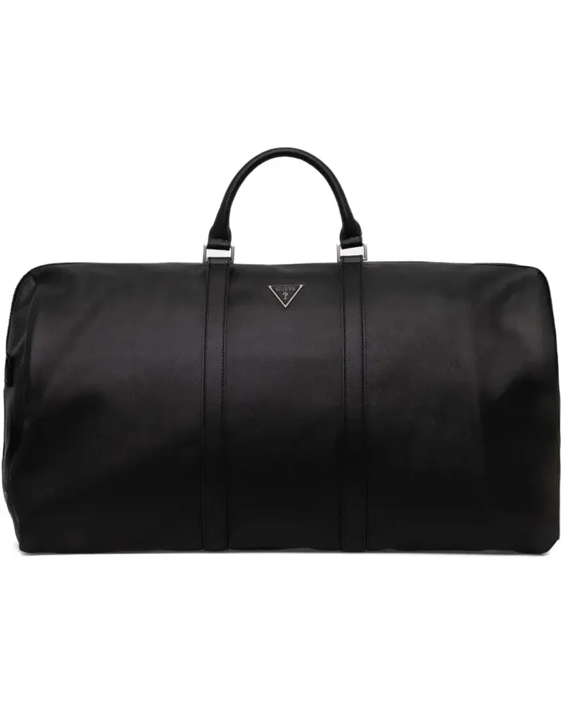 Guess Reisetasche mit Logo-Schild - Schwarz Schwarz