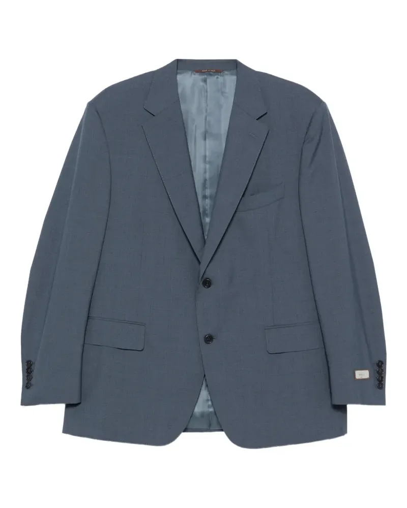 Canali Einreihiger Anzug - Blau Blau