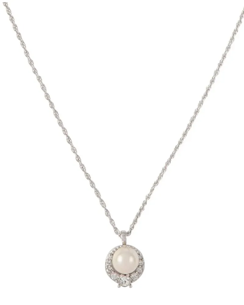 Nina Ricci 1990 Halskette mit Anhänger - Silber Silber