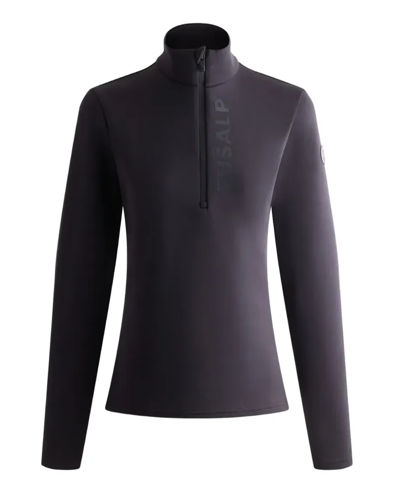 FUSALP Orion zip-neck base layer - Schwarz Schwarz