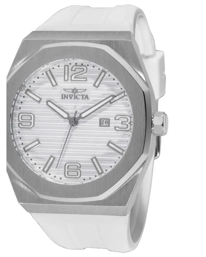 Invicta Huracan 48mm watch - Silber Silber
