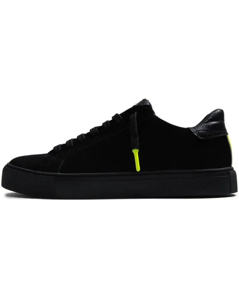 Hide & Jack Sneakers aus Wildleder - Schwarz Schwarz
