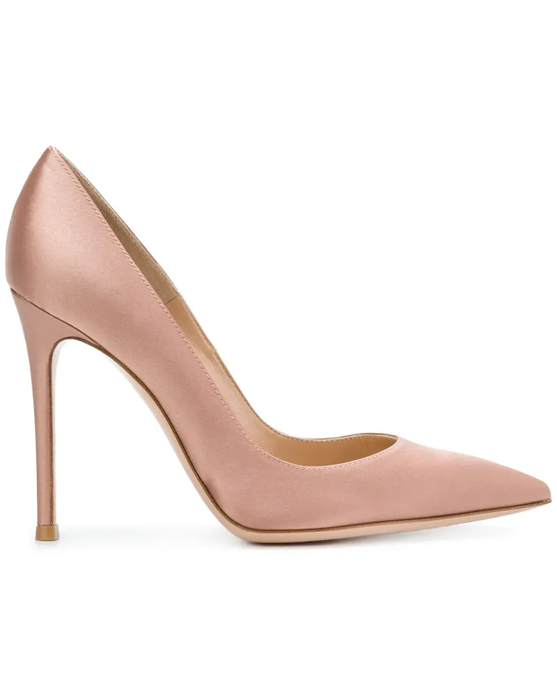 Gianvito Rossi Pumps mit spitzer Kappe - Nude Nude