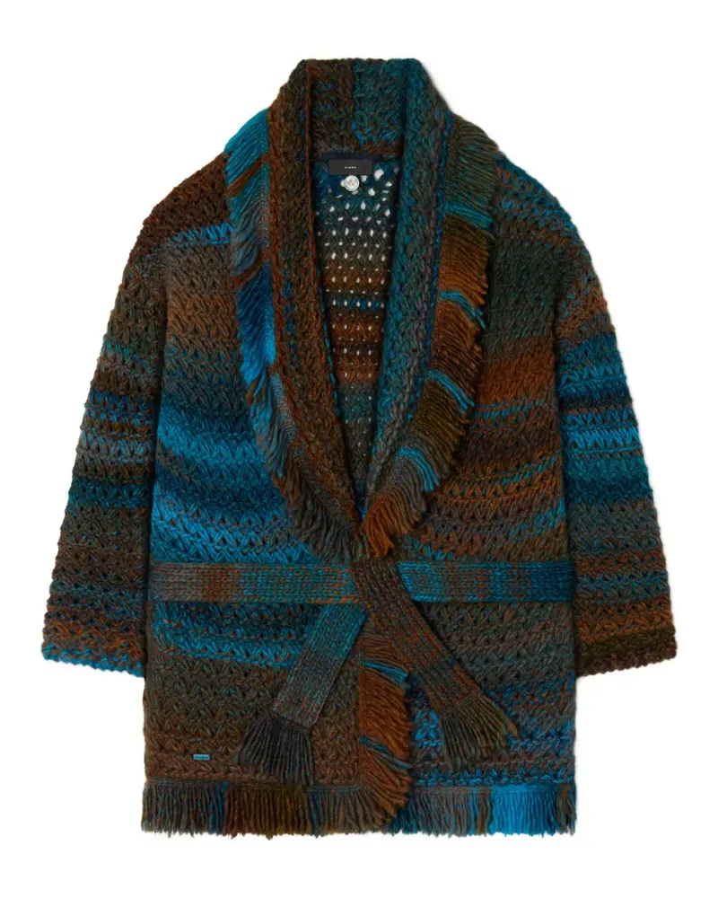 Alanui Kauai Shades Cardigan mit Gürtel - Braun Braun