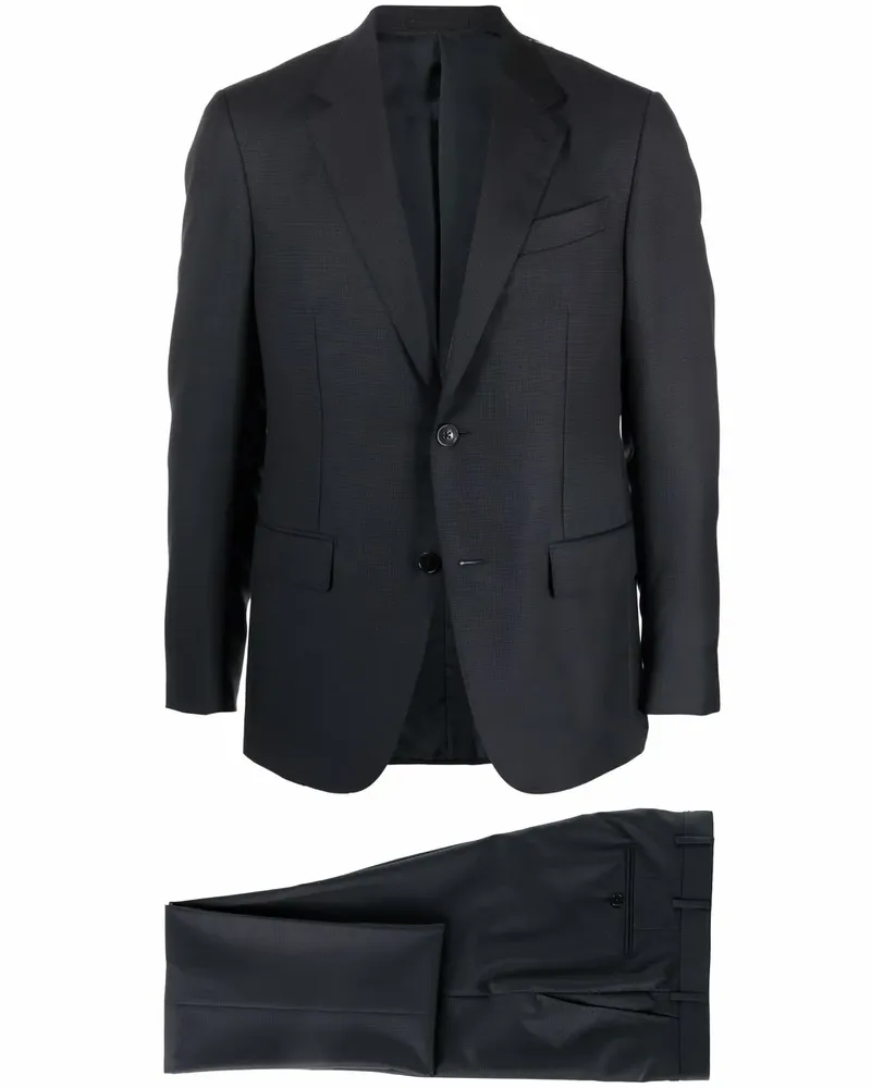 Ermenegildo Zegna Zweiteiliger Anzug - Schwarz Schwarz