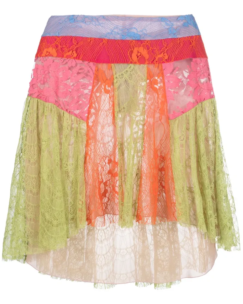 Dsquared2 Asymmetrischer Rock - Grün Grün