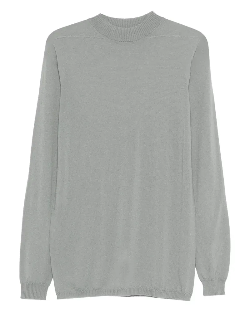 Rick Owens Level Lupetto Oberteil mit rundem Ausschnitt - Grau Grau