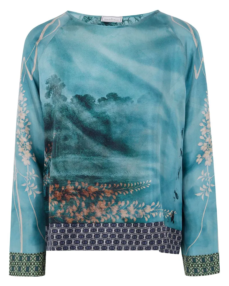Pierre-Louis Mascia Aloe Oberteil - Blau Blau