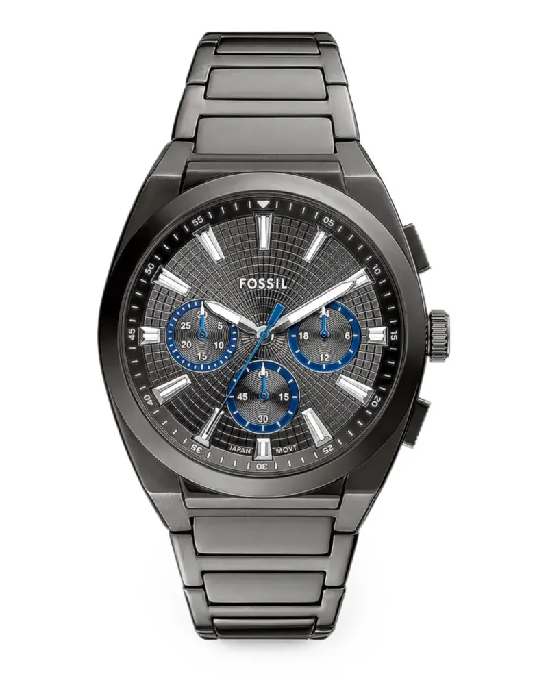 Fossil Everett Chronograph 44mm - Grau Grau
