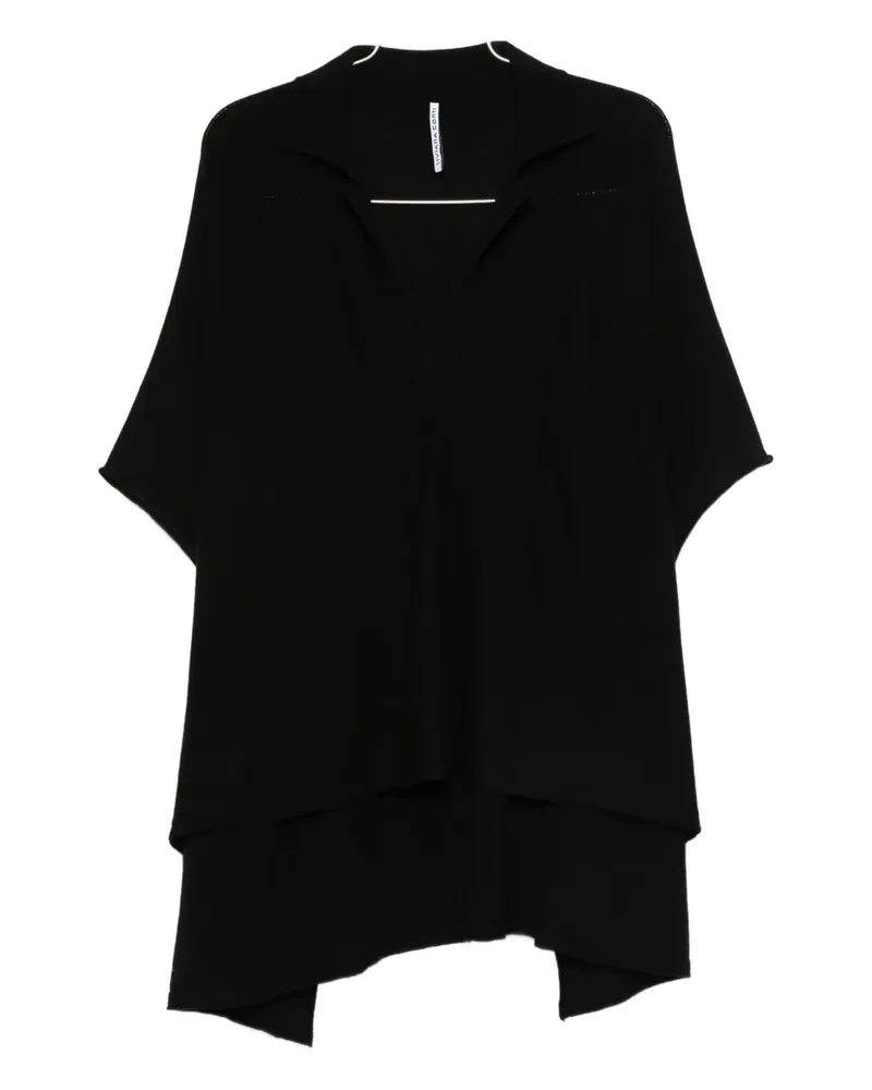 Liviana Conti Mila Pullover im Layering-Look - Schwarz Schwarz