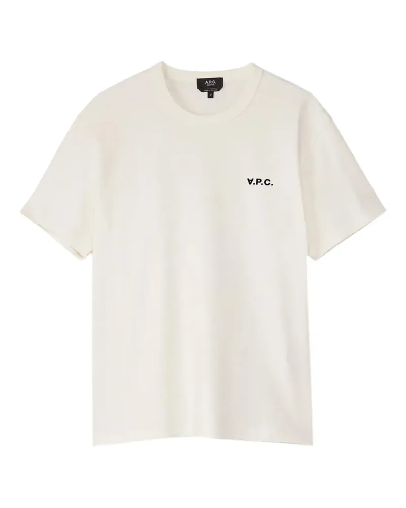A.P.C. organic-cotton T-shirt - Weiß Weiß
