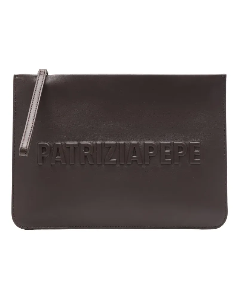 Patrizia Pepe Klassische Clutch - Braun Braun