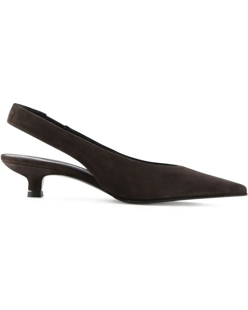 NOTABENE Spitze Slingback-Pumps - Braun Braun