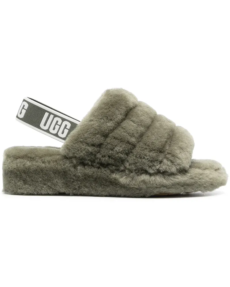 UGG Fluffy Sandalen - Grün Grün