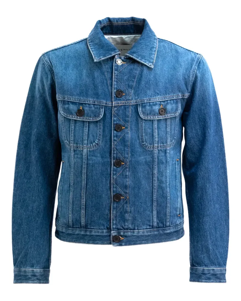 Givenchy buttoned denim jacket - Blau Blau