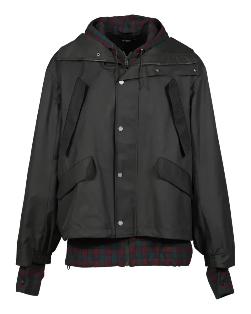 Egonlab Sportjacke mit Kapuze - Schwarz Schwarz