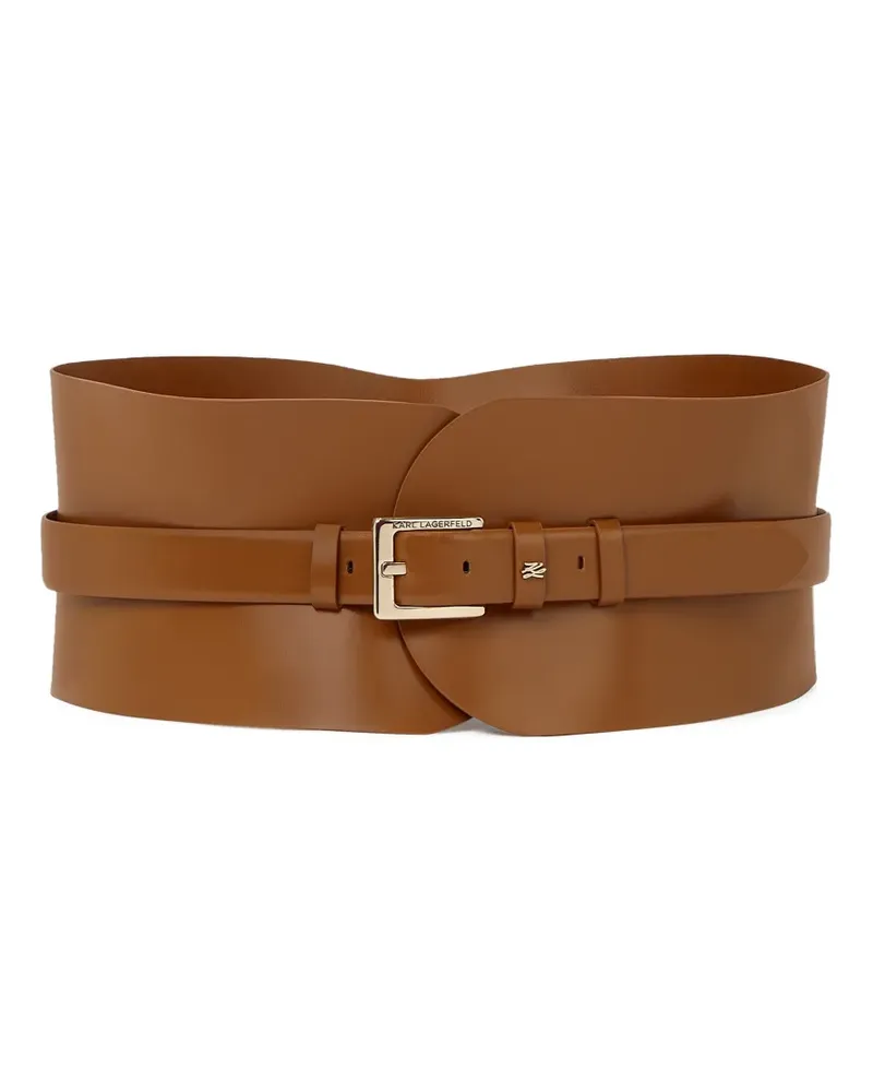 Karl Lagerfeld K/Essential Gürtel - Braun Braun