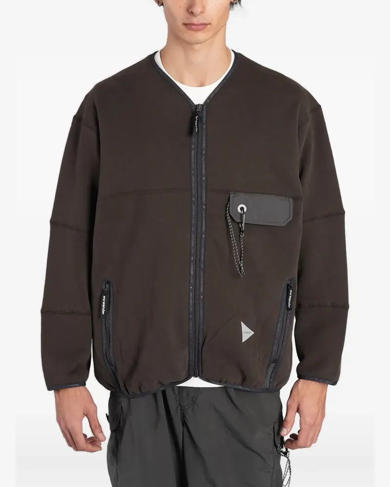and wander zip-up fleece jacket - Braun Braun