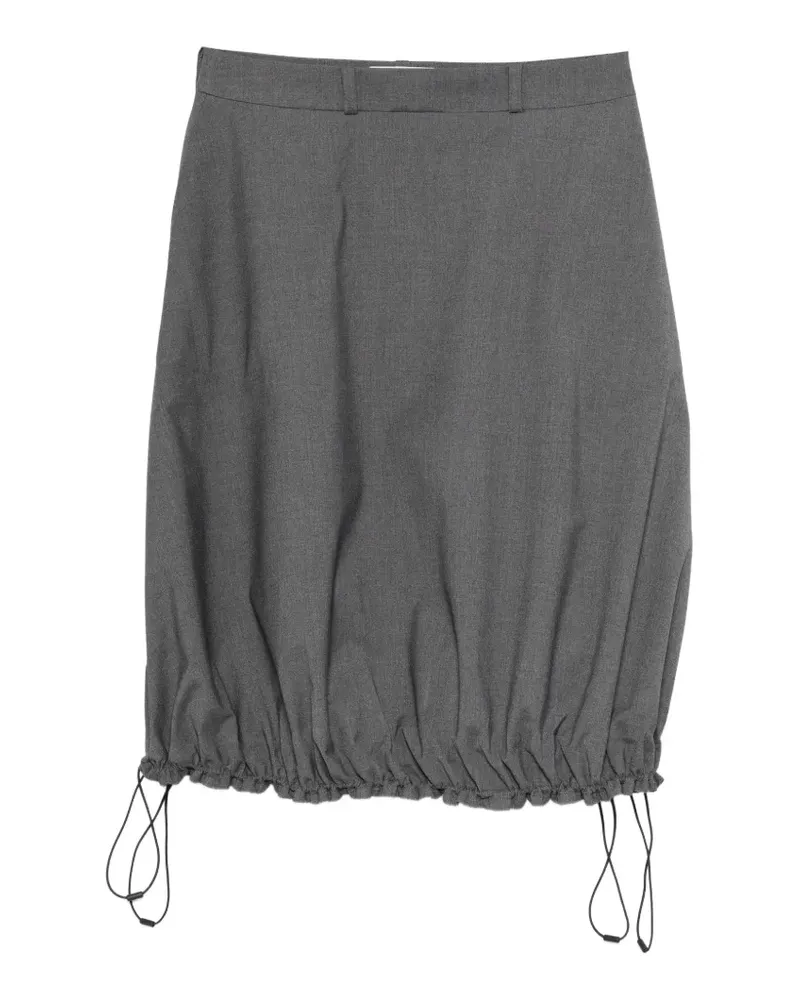 COPERNI balloon-shape midi skirt - Grau Grau