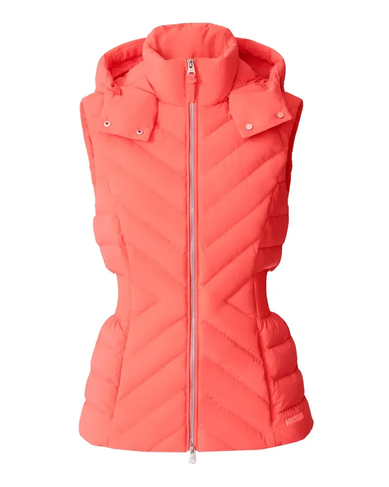 Mackage Hoshi hooded quilted gilet - Orange Orange