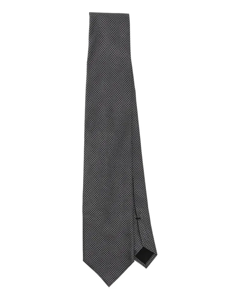 Tom Ford Klassische Twill-Krawatte - Grau Grau