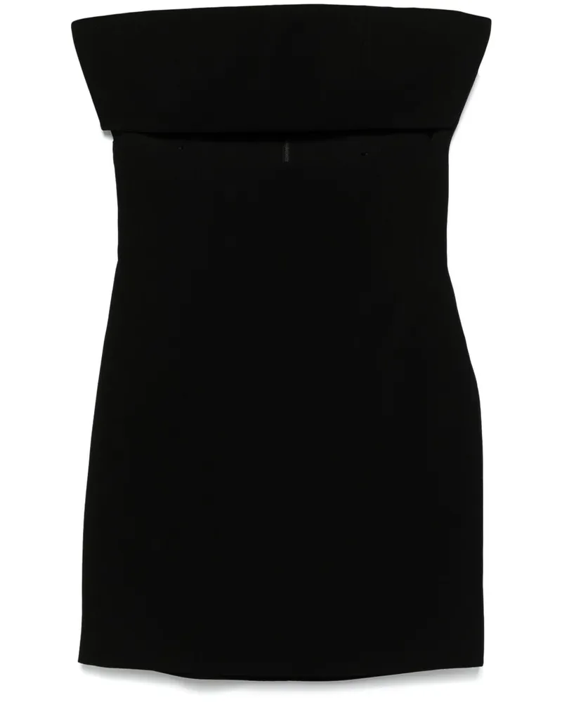 Mônot Margaux Minikleid - Schwarz Schwarz