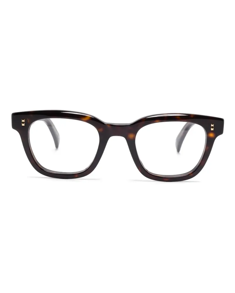 Dunhill Brille mit eckigem Gestell - Braun Braun