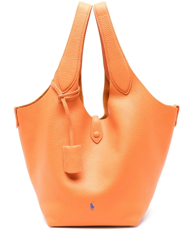 Ralph Lauren Mittelgroße Polo Play Tote Bag - Orange Orange