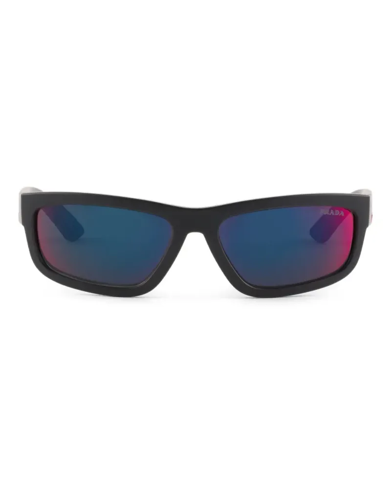 Prada Linea Rossa Sonnenbrille - Schwarz Schwarz