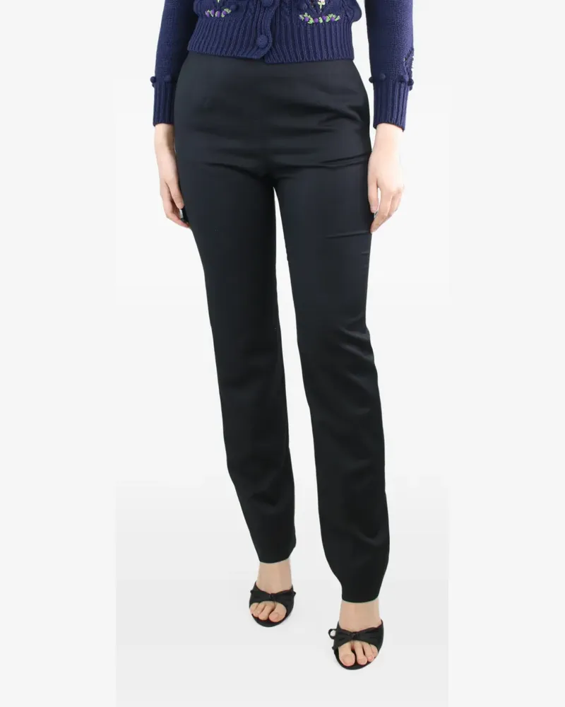 Maison Margiela slim-fit trousers - Schwarz Schwarz