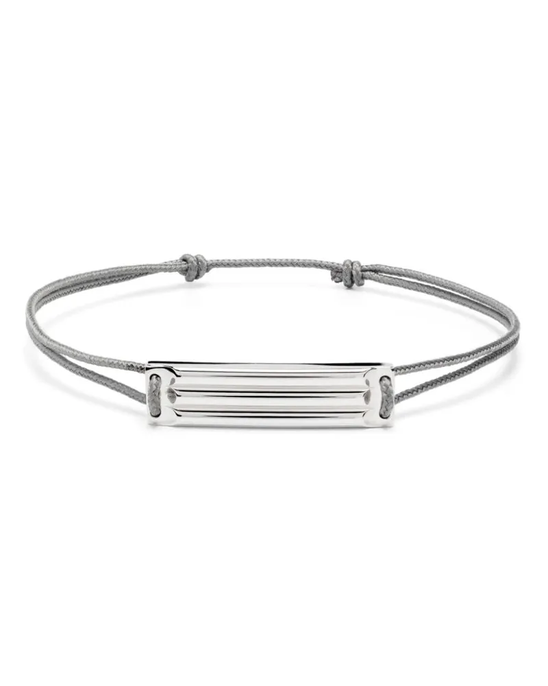 Le Gramme sterling silver 5g Gordon braided bracelet Silber