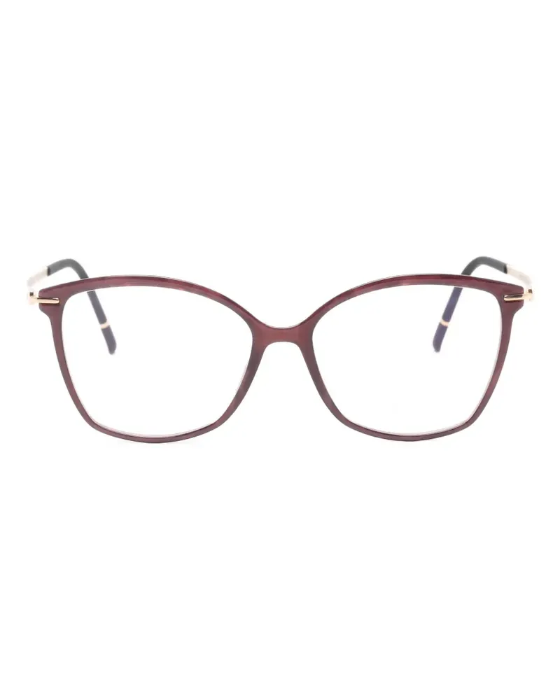 Silhouette cat-eye glasses - Violett Violett