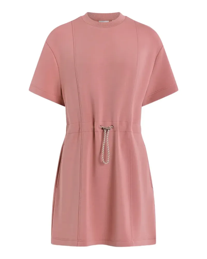 Varley drawstring-waist mini dress - Rosa Rosa