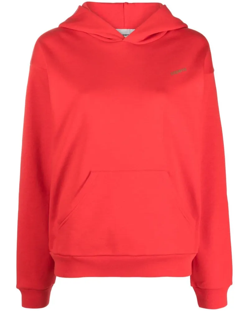 COPERNI Hoodie mit Logo-Print - Rot Rot